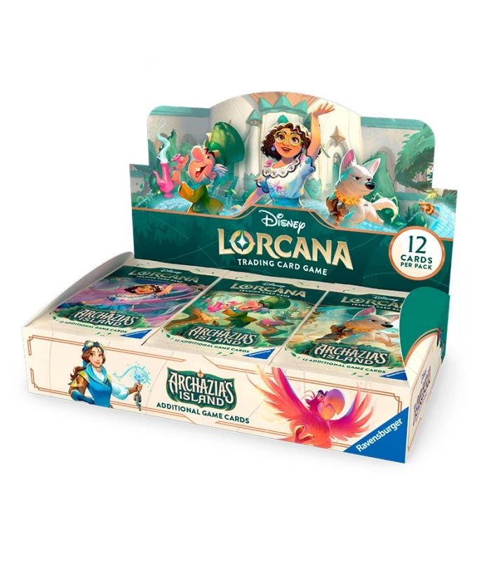 Caja de 24 sobres Archazia’s Island INGLÉS - Disney Lorcana TCG
