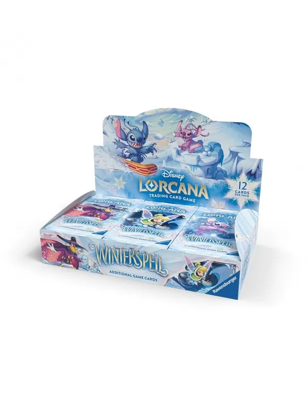 Caja de 24 sobres Winterspell INGLÉS - Disney Lorcana TCG