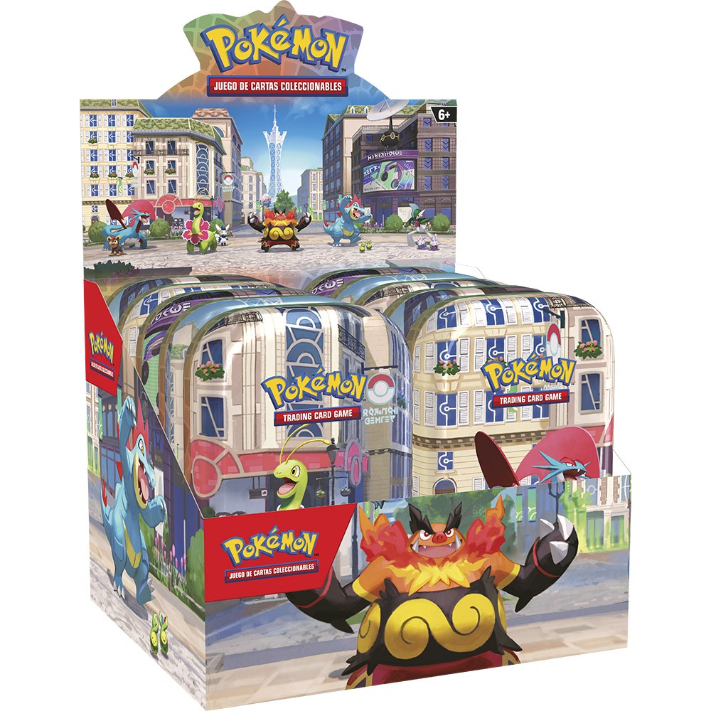 Mini lata colección Lumiose City ESPAÑOL - Pokémon TCG