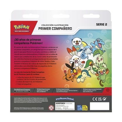 Caja Colección Ilustración Primer Compañero Pokémon Serie 2 ESPAÑOL - Pokémon TCG