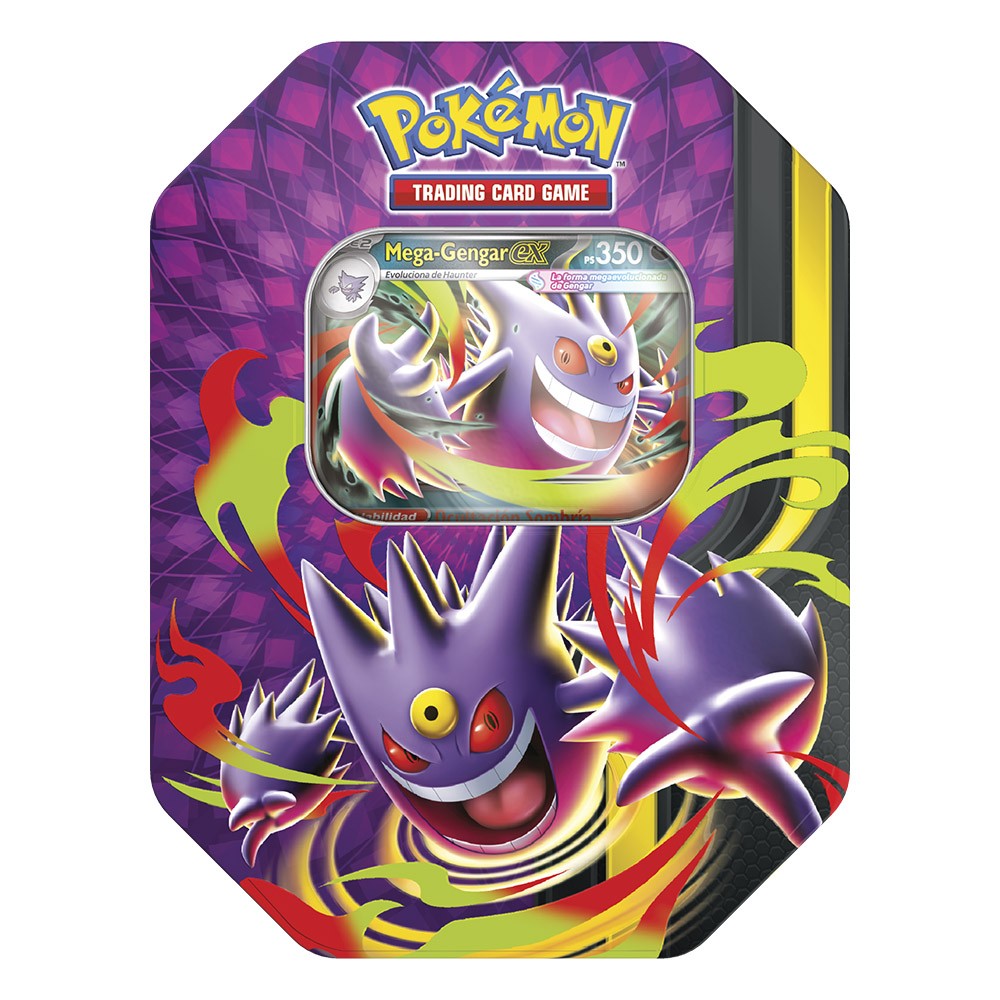 Lata Summer Tin EX de Mega Clefable y Mega Gengar ESPAÑOL - Pokémon TCG
