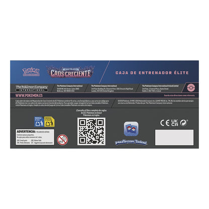 ETB Caja de entrenador elite Caos Creciente ESPAÑOL - Pokémon TCG