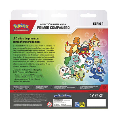 Caja Colección Ilustración Primer Compañero Pokémon Serie 1 ESPAÑOL - Pokémon TCG