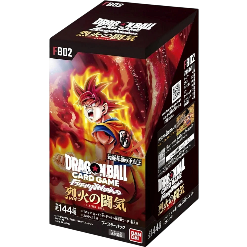 Caja 24 Sobres FB02 Fusion World JAPONÉS - Dragon Ball TCG