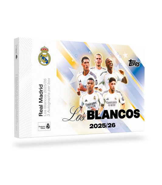 (PRE VENTA) Hobby Box Los Blancos 2026 Real Madrid - Topps