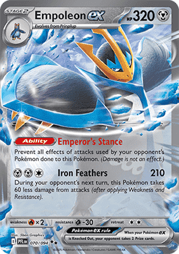Empoleon ex (PFL 070) ESPAÑOL - Pokémon TCG