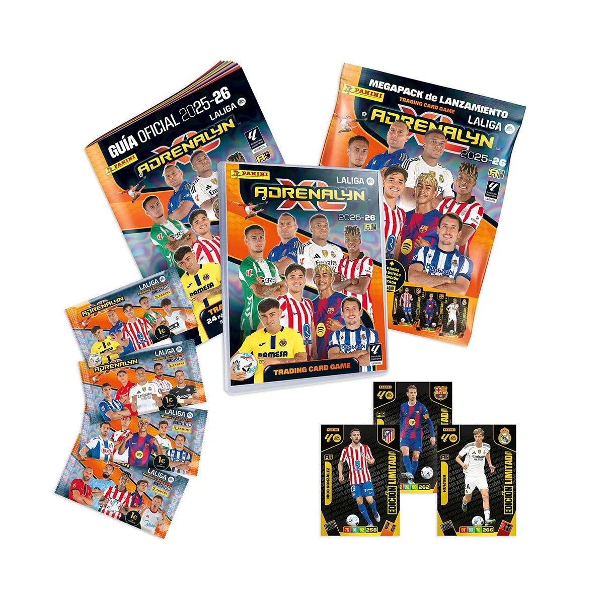 Megapack Álbum Adrenalyn 2025 2026 La Liga - Panini Cards