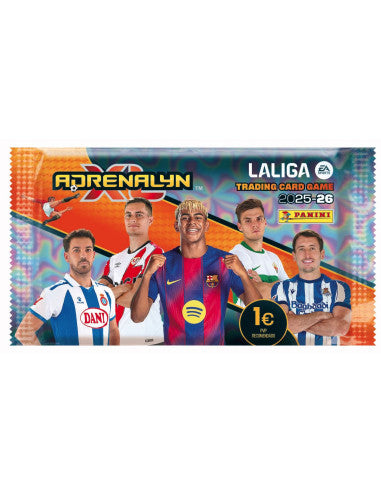 Pack 10 Sobres Adrenalyn XL Liga 2025-26 - Panini Cards