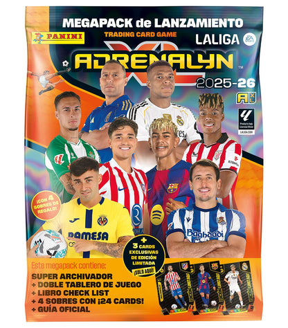 Megapack Álbum Adrenalyn 2025 2026 La Liga - Panini Cards