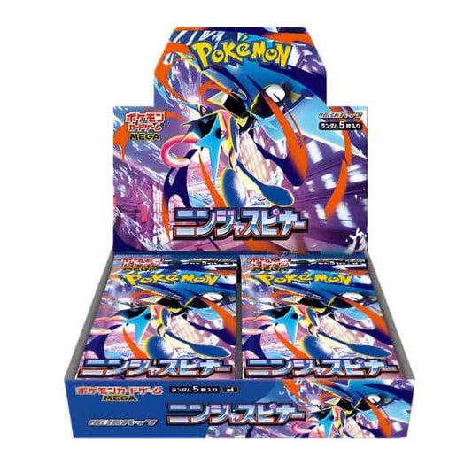 Ninja Spinner M4 Booster box 30 sobres JAPONÉS - Pokémon TCG
