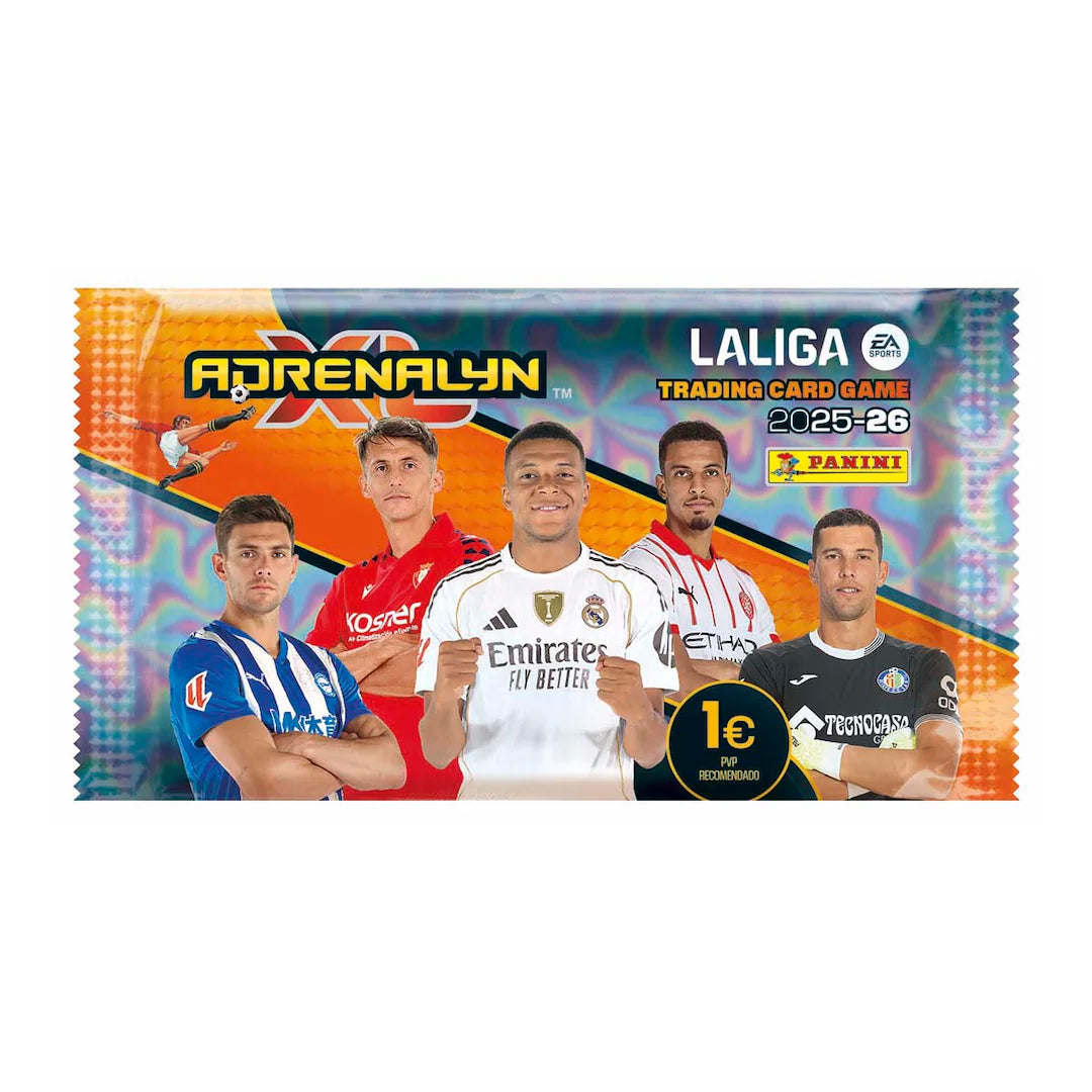 Pack 10 Sobres Adrenalyn XL Liga 2025-26 - Panini Cards