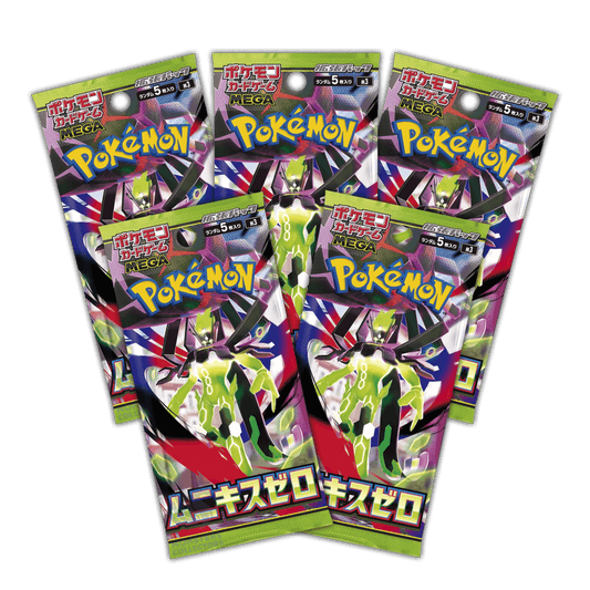 Pack 5 sobres Munikis Nihil Zero M3 JAPONÉS - Pokémon TCG