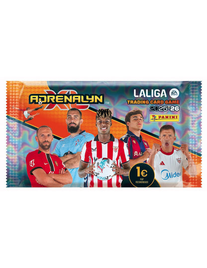 Pack 10 Sobres Adrenalyn XL Liga 2025-26 - Panini Cards