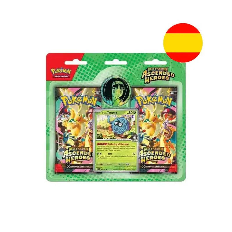 Blíster Héroes Ascendentes Erika ESPAÑOL - Pokémon TCG