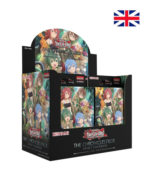 Caja 8 mazos The Chronicles deck Spirit Charmers INGLÉS - Yu-Gi-Oh! TCG