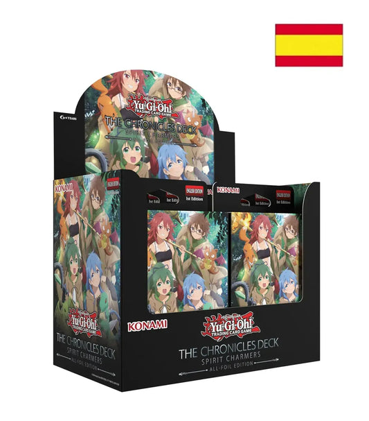 Caja 8 mazos "El deck de las crónicas Encantadoras de espíritus" All Foil ESPAÑOL - Yu-Gi-Oh! TCG