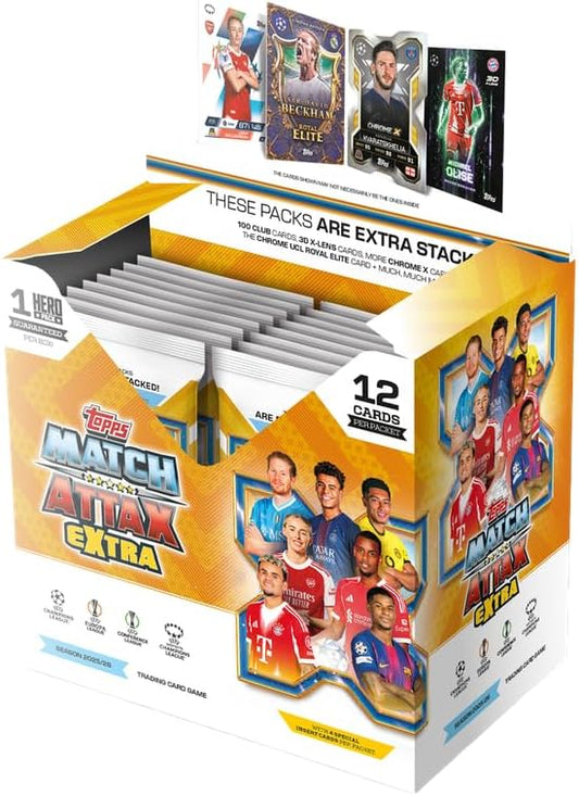 Match Attax EXTRA Display Box 2025 2026 - Topps