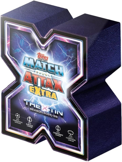 Match Attax X Mega Tin UEFA 2025 2026 - Topps