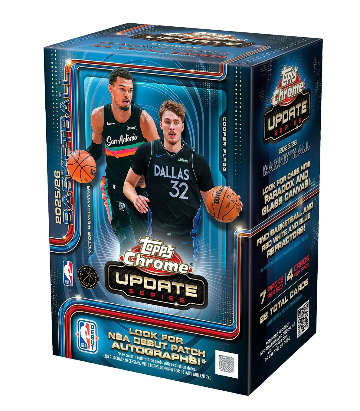 (PRE VENTA) Value Box Chrome NBA Update Temp 2025/26 - Topps