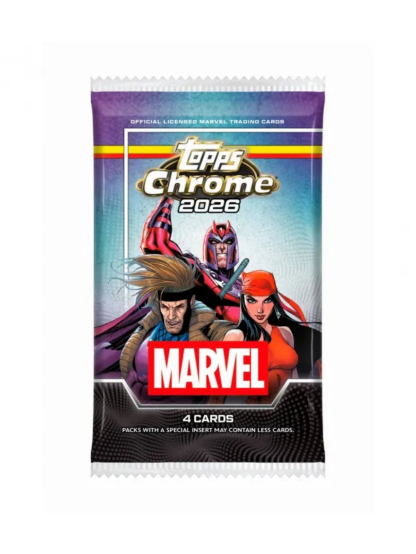 Value Box Marvel Cómics Chrome - Topps